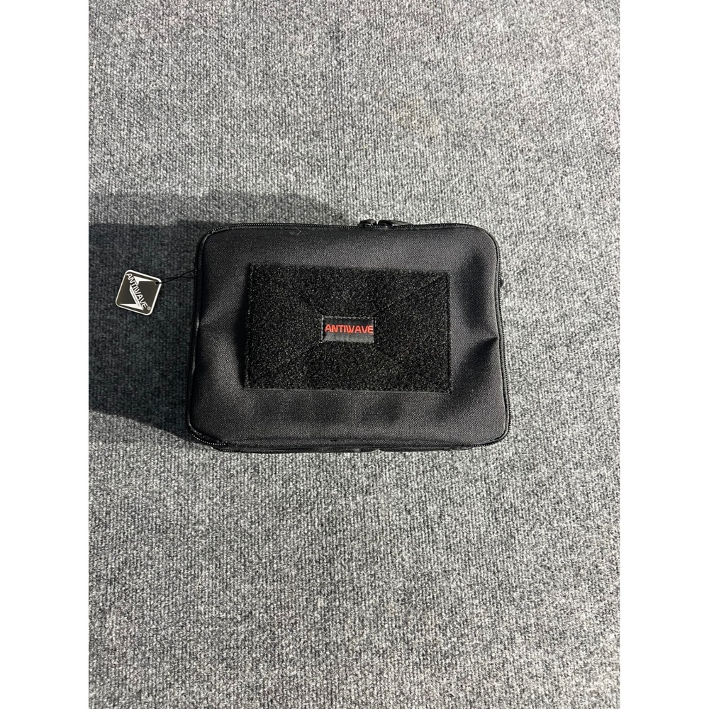 Antiwave Tactical EDC Pouch Organizer Black Ballistic Nylon‎ Utility Bag